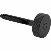 BSC PREFERRED Steel Knurled-Head Extended-Tip Thumb Screw 10-24 Thread Size 1-1/2 Long 90079A251